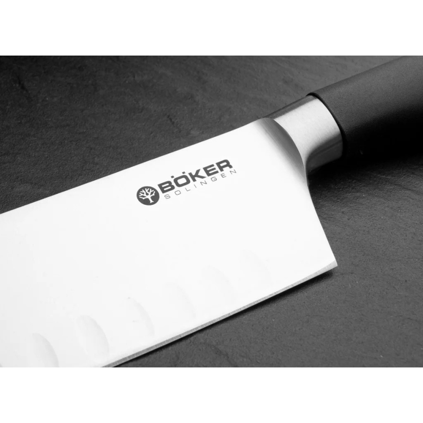 Böker - Nóż kuchenny santoku CORE PROFESSIONAL 16,5 cm czarny