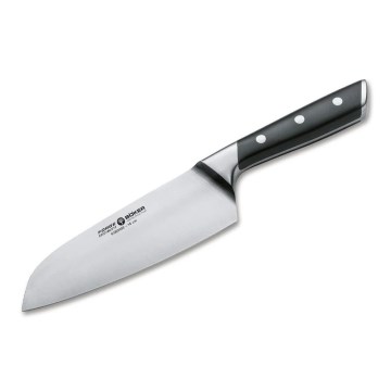 Böker - Nóż kuchenny santoku FORGE 16 cm czarny