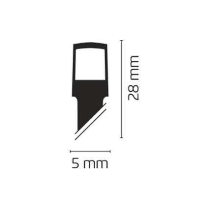 Boże Narodzenie łańcuch CHAIN IP44 18m 180xLED