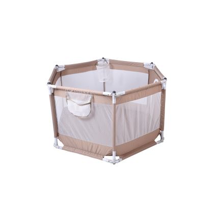 Plac zabaw 120 cm brązowy