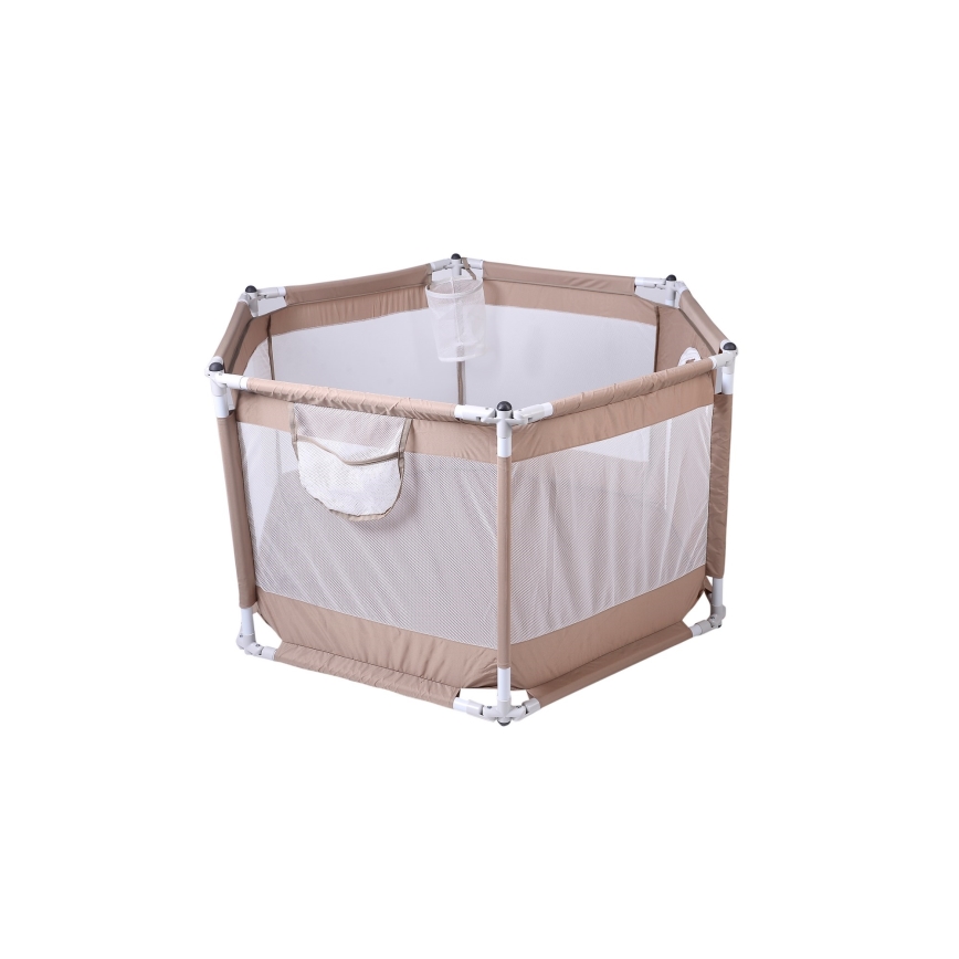 Plac zabaw 120 cm brązowy