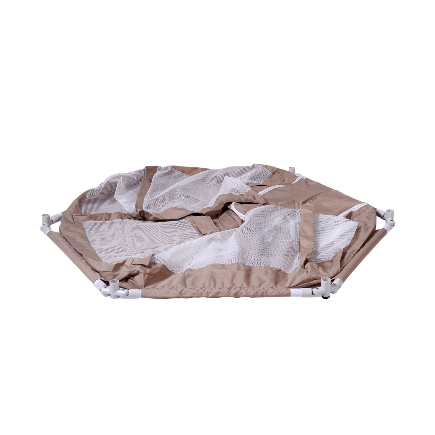Plac zabaw 120 cm brązowy