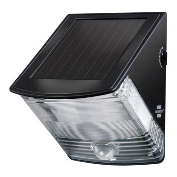 Brennenstuhl - LED Kinkiet solarny z czujnikiem ruchu i zmierzchu LED/1W/3,6V 600 mAh IP44