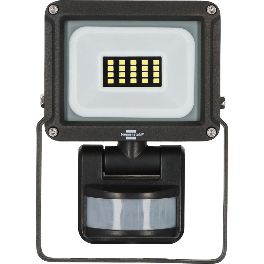 Brennenstuhl - Reflektor zewnętrzny LED z czujnikiem LED/10W/230V 6500K IP65