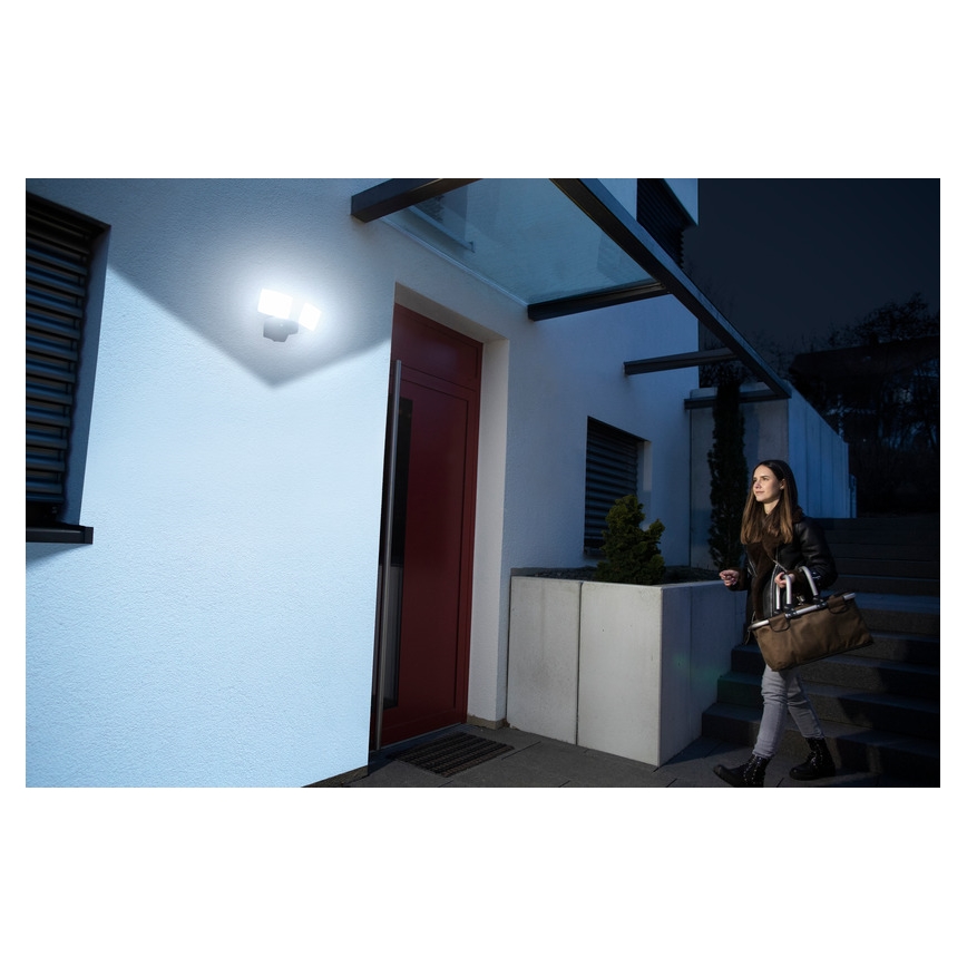 Brennenstuhl- LED Ściemnialny naświetlacz DUO LED/29,2W/230V 3000-6500K IP54 Wi-Fi