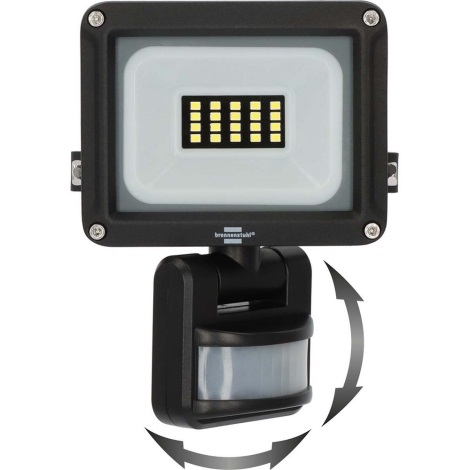 Brennenstuhl - Naświetlacz zewnętrzny LED z czujnikiem LED/10W/230V 6500K IP65