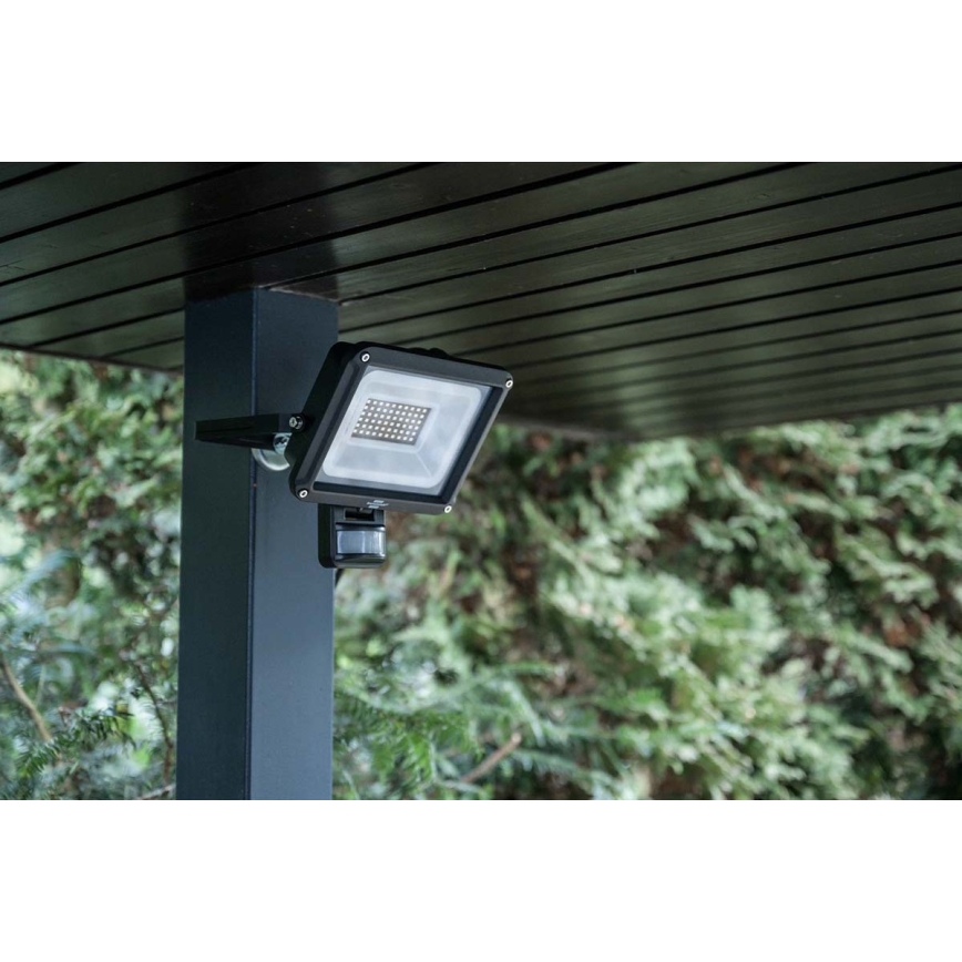 Brennenstuhl - Naświetlacz zewnętrzny LED z czujnikiem LED/30W/230V 6500K IP65