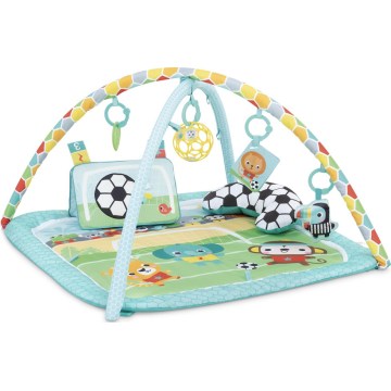 Bright Starts - Mata do zabawy dla dzieci OBALL GRIP & KICK 3xAA