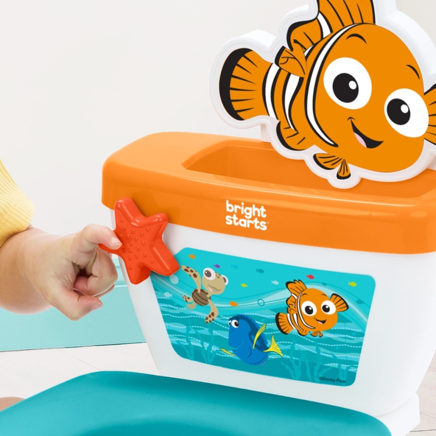 Bright Starts - Nocnik dla dzieci z dźwiękiem MY SIZE Finding Nemo 2xAAA