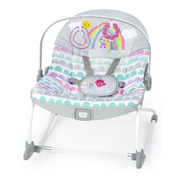 Bright Starts - Wibrujący bujaczek dla dziecka ROSY RAINBOW 1xLR14