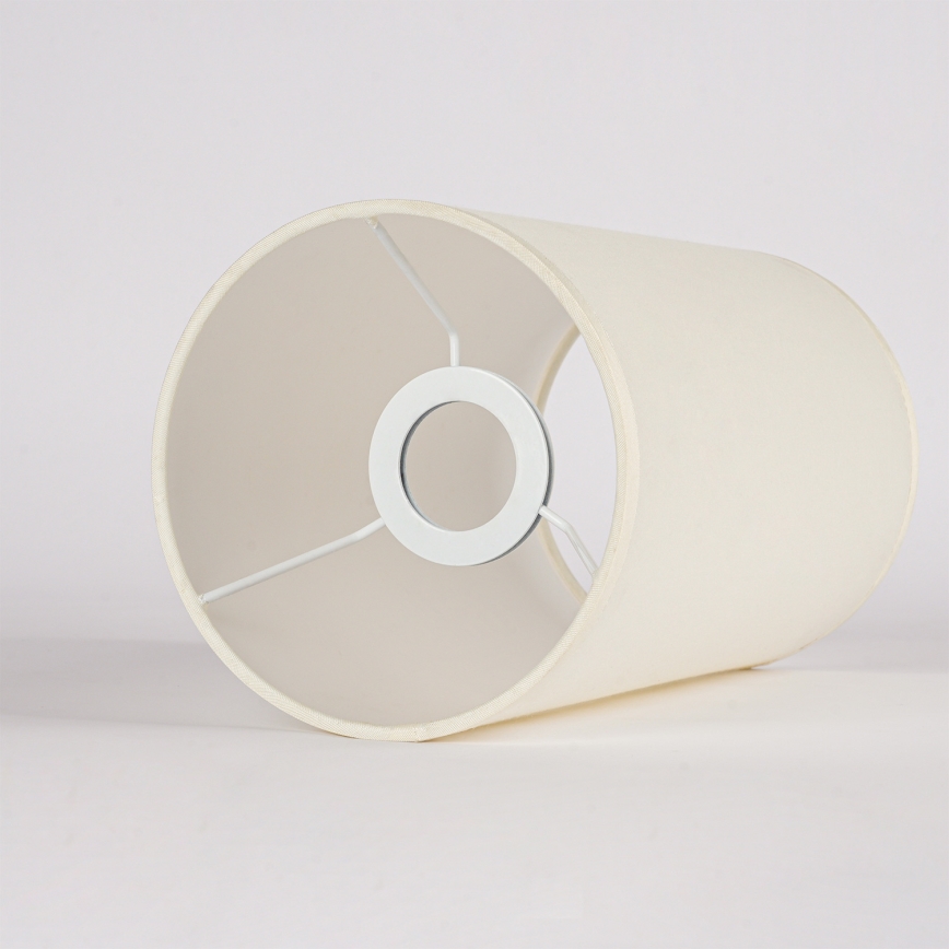 Brilagi - Abażur do lampy stołowej TABLON E27, Ø 14 cm, kremowy