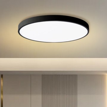Brilagi - Czarny LED Sufitowy PANEL POOL SMART LED/128W/230V 3000-6000K 100 cm Wi-Fi Tuya + pilot zdalnego sterowania