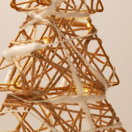 Brilagi - Dekoracja świąteczna LED/2xAA 34x31 cm choinka