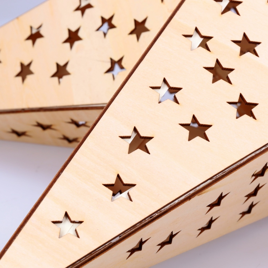 Brilagi - Dekoracja świąteczna LED/2xAA 59x55 cm gwiazda