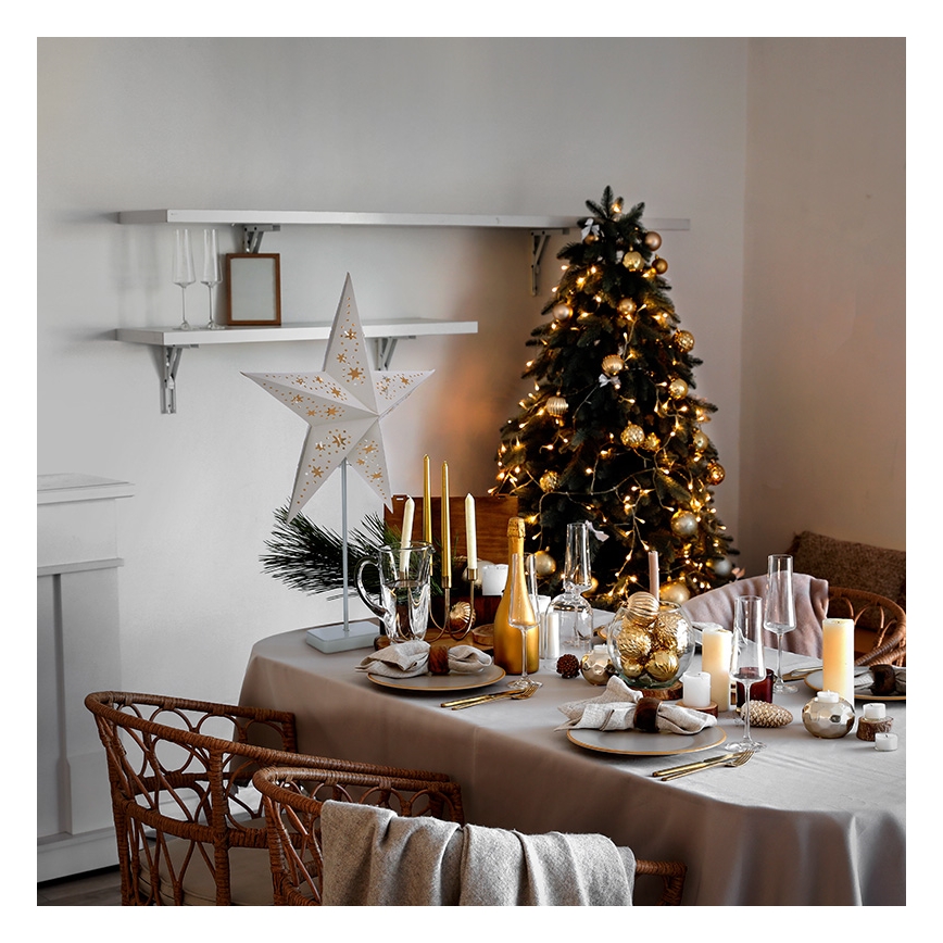 Brilagi - Dekoracja świąteczna LED, zasilanie 3x AA, 66x45 cm, gwiazda