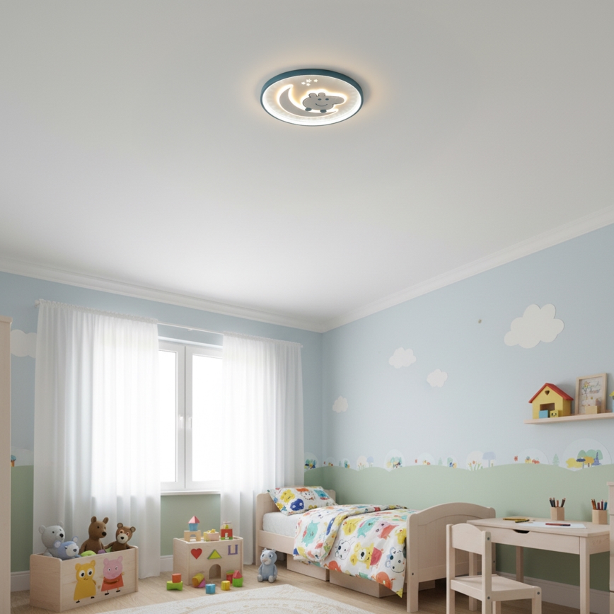 Brilagi - Dziecięca lampa sufitowa LED PIGGY LED/70W/230V 3000/4500/6000K Ø 45 cm
