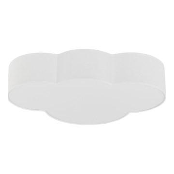 Brilagi - Dziecięca lampa sufitowa NIMBUS 4xE27/15W/230V biała