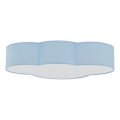 Brilagi - Dziecięca lampa sufitowa NIMBUS 4xE27/15W/230V niebieska