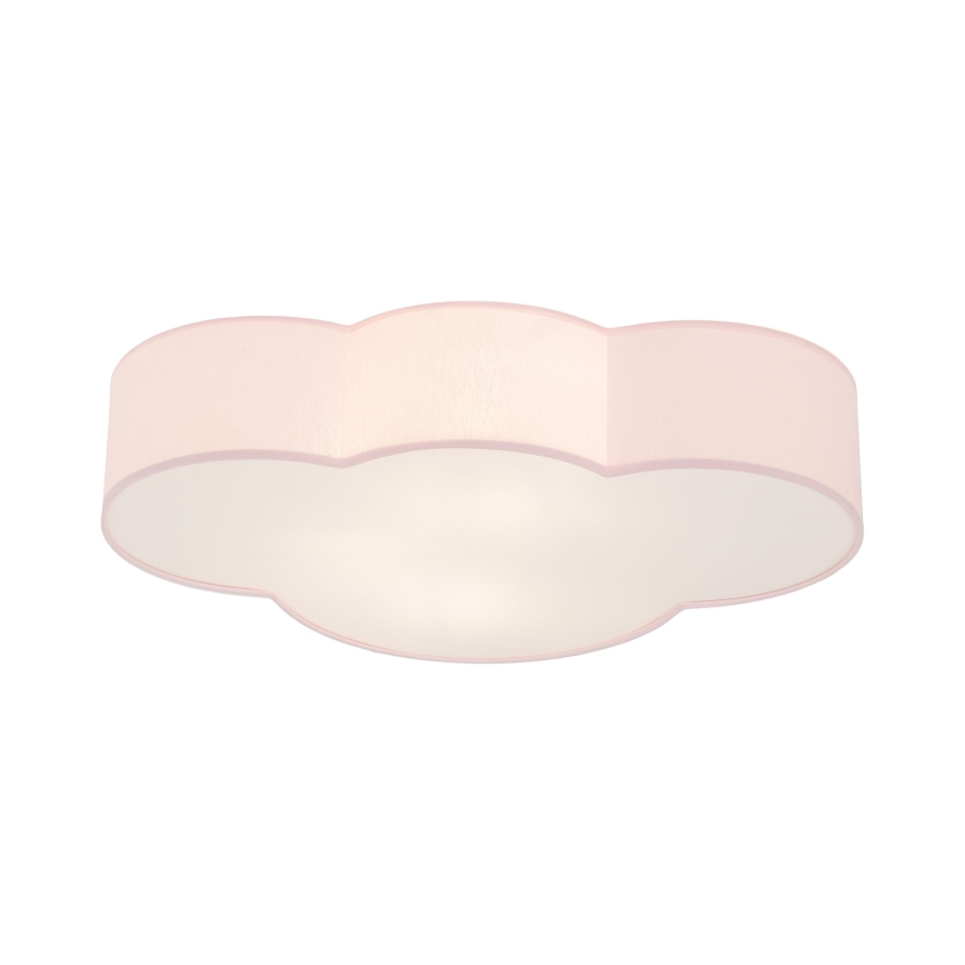 Brilagi - Dziecięca lampa sufitowa NIMBUS 4xE27/15W/230V różowa