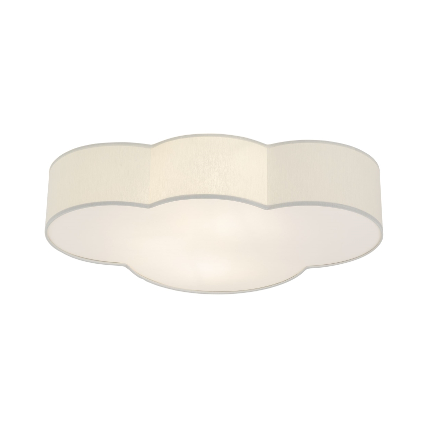 Brilagi - Dziecięca lampa sufitowa NIMBUS 4xE27/15W/230V szara