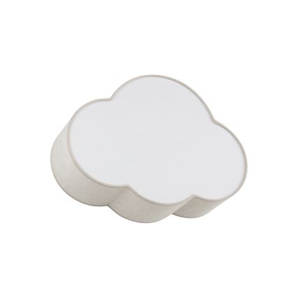 Brilagi - Dziecięca lampa sufitowa NIMBUS LINEN 2xE27/15W/230V beżowa