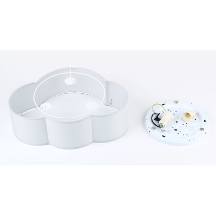 Brilagi - Dziecięca lampa sufitowa NIMBUS MINI 2xE27/15W/230V 31x43 cm szara