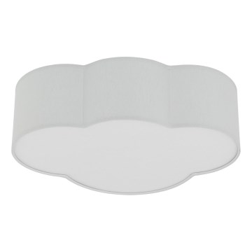 Brilagi - Dziecięca lampa sufitowa NIMBUS MINI 2xE27/15W/230V szara