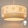 Brilagi - dziecięca lampa wisząca LED na przewodzie BOBO 1xE27/60W/230V śr. 40 cm biała/beżowa/z misiami