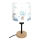 Brilagi - Dziecięca lampka stołowa BOBO WOOD 1xE27/25W/230V dąb/czarny/biały/niebieski/z motywem misiów