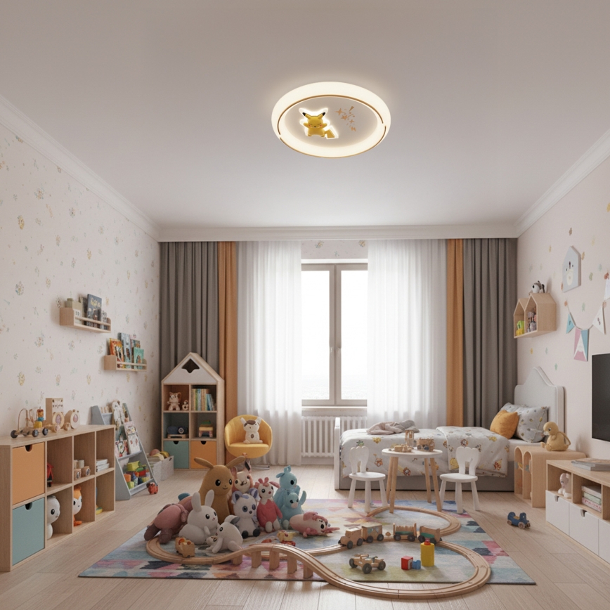 Brilagi - LED dziecięca oprawa sufitowa THUNDER LED/90W/230V 3000/4500/6000K śr. 50 cm