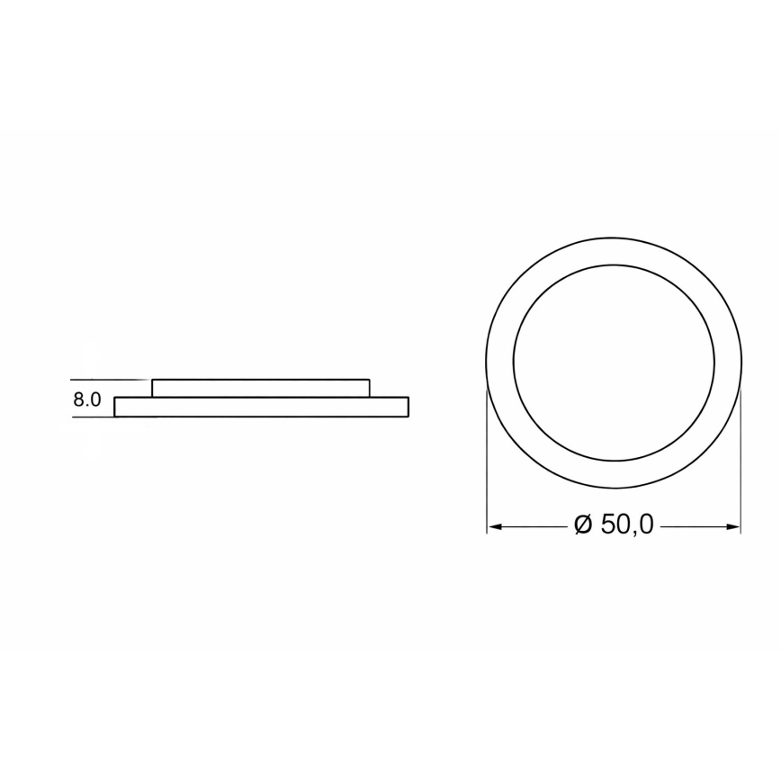 Brilagi - LED dziecięca oprawa sufitowa THUNDER LED/90W/230V 3000/4500/6000K śr. 50 cm