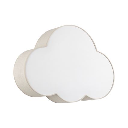 Brilagi - Dziecięca oprawa sufitowa NIMBUS 4xE27/15W/230V 46x63 cm beżowa