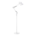 Brilagi - Elastyczna lampa podłogowa TASKER 1xE27/60W/230V 184 cm biała