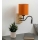 Brilagi - Elastyczna lampa ścienna LED NUBILA WOOD 1xE27/25W/230V + LED/3W dąb/czarny/pomarańczowy