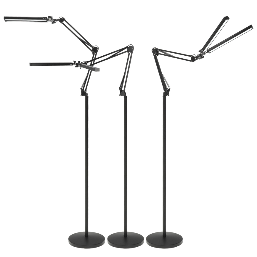 Brilagi - ściemnialna, giętna lampa stojąca VARIO LED/14W/230V 3000-6000K 157 cm czarna