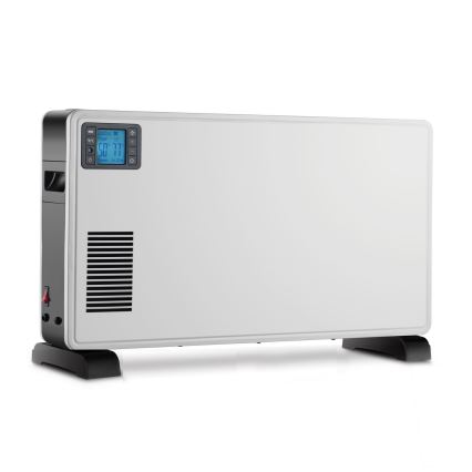 Brilagi - Elektryczny grzejnik konwektorowy 1000/1300/2300W LCD/timer/TURBO/termostat+ pilot