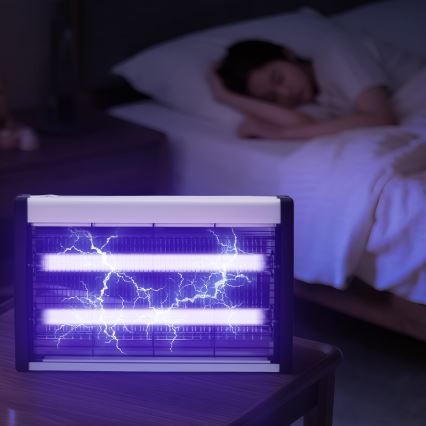 Brilagi - Elektryczny łapacz owadów 2xUV/18W/230V 100 m2