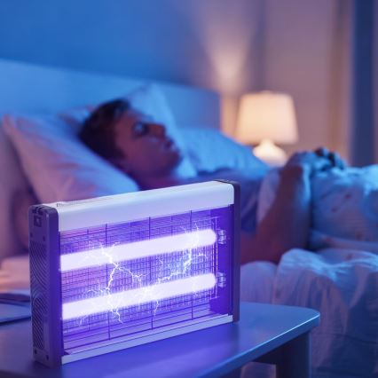 Brilagi - Elektryczny łapacz owadów 2xUV/18W/230V 100 m2