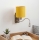 Brilagi - Giętki kinkiet LED NUBILA 1xE27/25W/230V + LED/3W matowy chrom/żółty