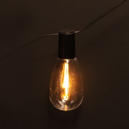 Brilagi - Girlanda świąteczna LED zewnętrzna 10xLED/3xAA 3,2m IP44 ciepła biała