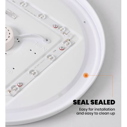 Brilagi - ściemnialna oprawa sufitowa SMART LED/24W/230V śr. 38 cm 3000-6000K Wi-Fi Tuya Beacon + pilot zdalnego sterowania