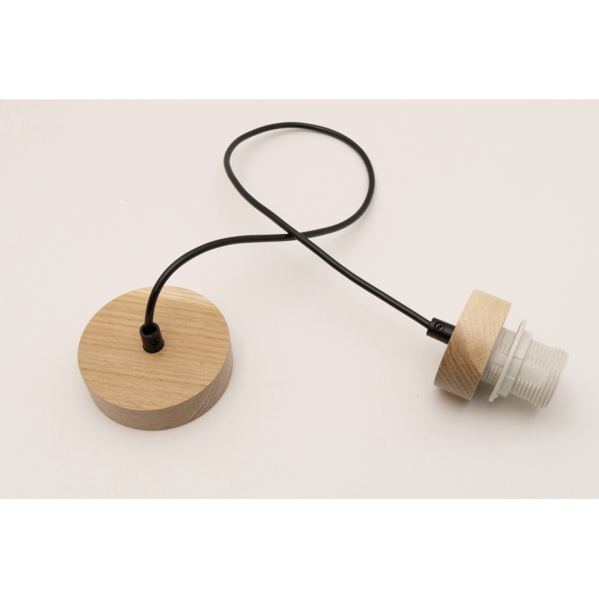 Brilagi - Kabel zasilający PARTY 1xE27/60W/230V śr. 10 cm dąb