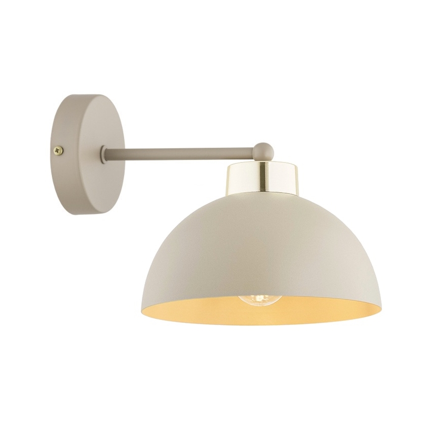 Brilagi - Kinkiet 1xE27/60W/230V beżowy/złoty