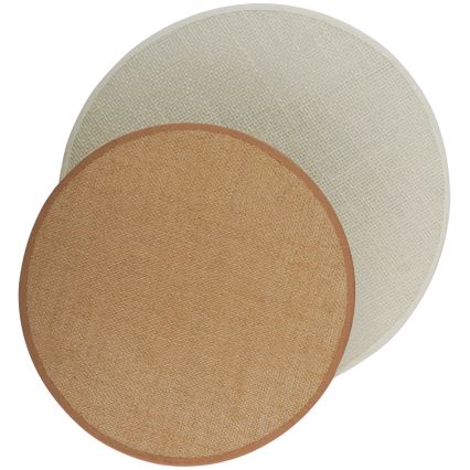 Brilagi - Kinkiet CIRCLES 1xE27/15W/230V 45x45 cm beżowy/kremowy