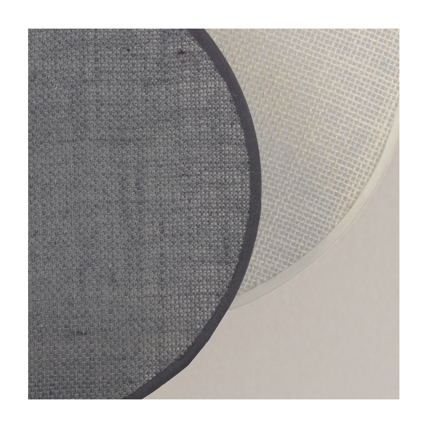 Brilagi - Kinkiet CIRCLES 1xE27/60W/230V śr. 35 cm kremowy/szary