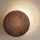 Brilagi - Kinkiet CIRCLES 1xE27/60W/230V śr. 45 cm kremowy/brązowy