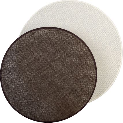 Brilagi - Kinkiet CIRCLES 1xE27/60W/230V śr. 45 cm kremowy/brązowy