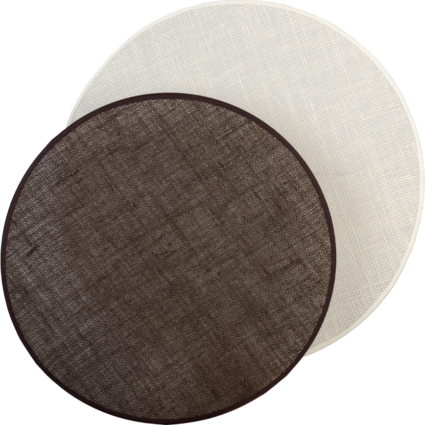 Brilagi - Kinkiet CIRCLES 1xE27/60W/230V śr. 45 cm kremowy/brązowy