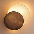 Brilagi - Kinkiet CIRCLES 1xE27/60W/230V Ø 35 cm kremowy/brązowy