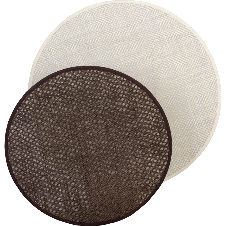 Brilagi - Kinkiet CIRCLES 1xE27/60W/230V Ø 35 cm kremowy/brązowy